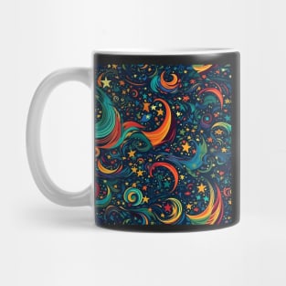 Ignite Your Style with the Magic of the Night Sky: Discover Our 'Starry Night' Apparel! Mug